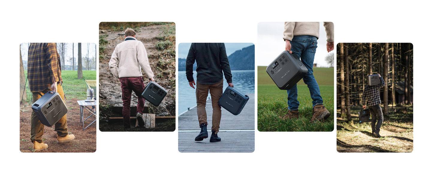 【US PLUG】BLUETTI AC180 Solar Portable Power Station | 1,800W 1,152Wh,