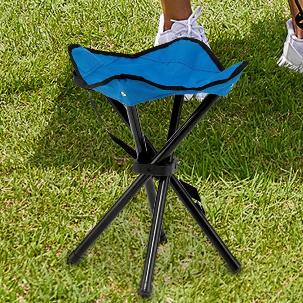 Outdoor Leisure Portable Folding Chair Three-Legged Stool