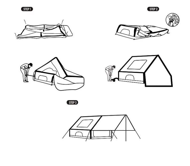 Camping Portable Automatic Inflatable Tent Shelters