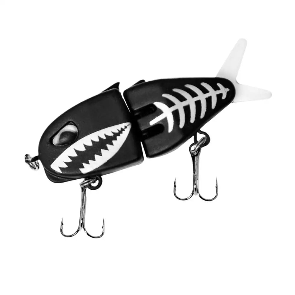 60mm Fishing Lures Freshwater Saltwater Realistic double hook small Swimbait