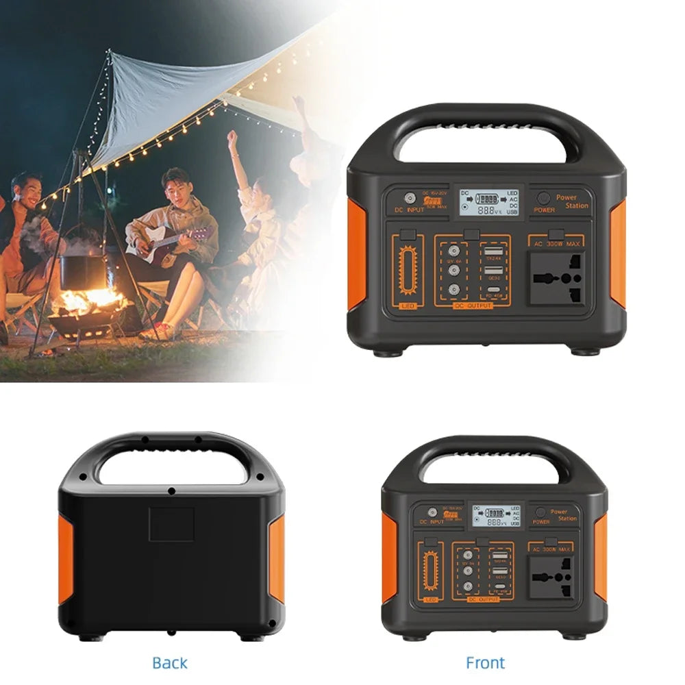 100W500W/300W 460Wh/230Wh/76Wh LiFePO4 Portable Power Station