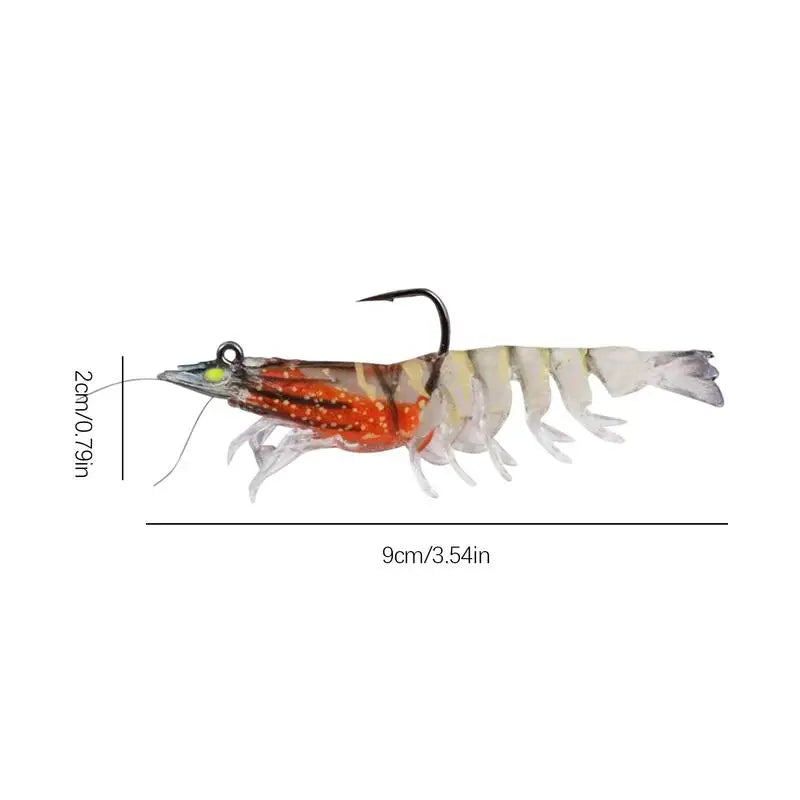 Robotic Swimming Lure 3X Shrimp Swimming Bait