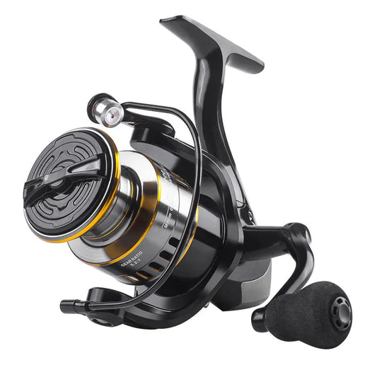 1 Piece Two-Hand Rotating Fishing Reel, He1000-7000 Series, 5.2:1 Gear Ratio, 22.05lb Extraction,