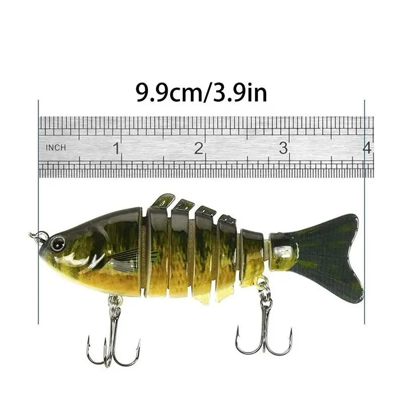 4PCS Robotic Swimming Lures Auto Electric Fishing Bait Kit