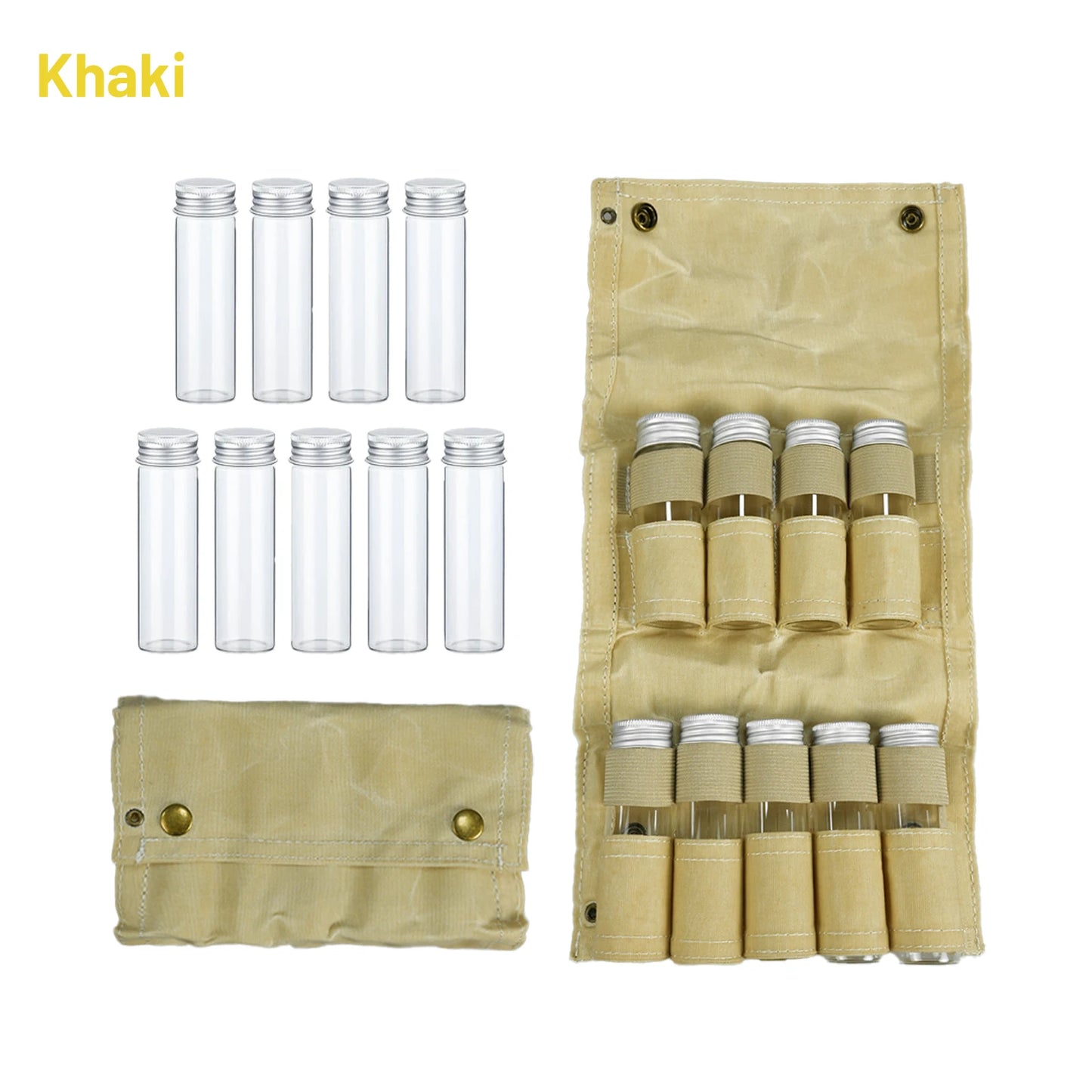 Camping Spice Containers with Vacuum Seal