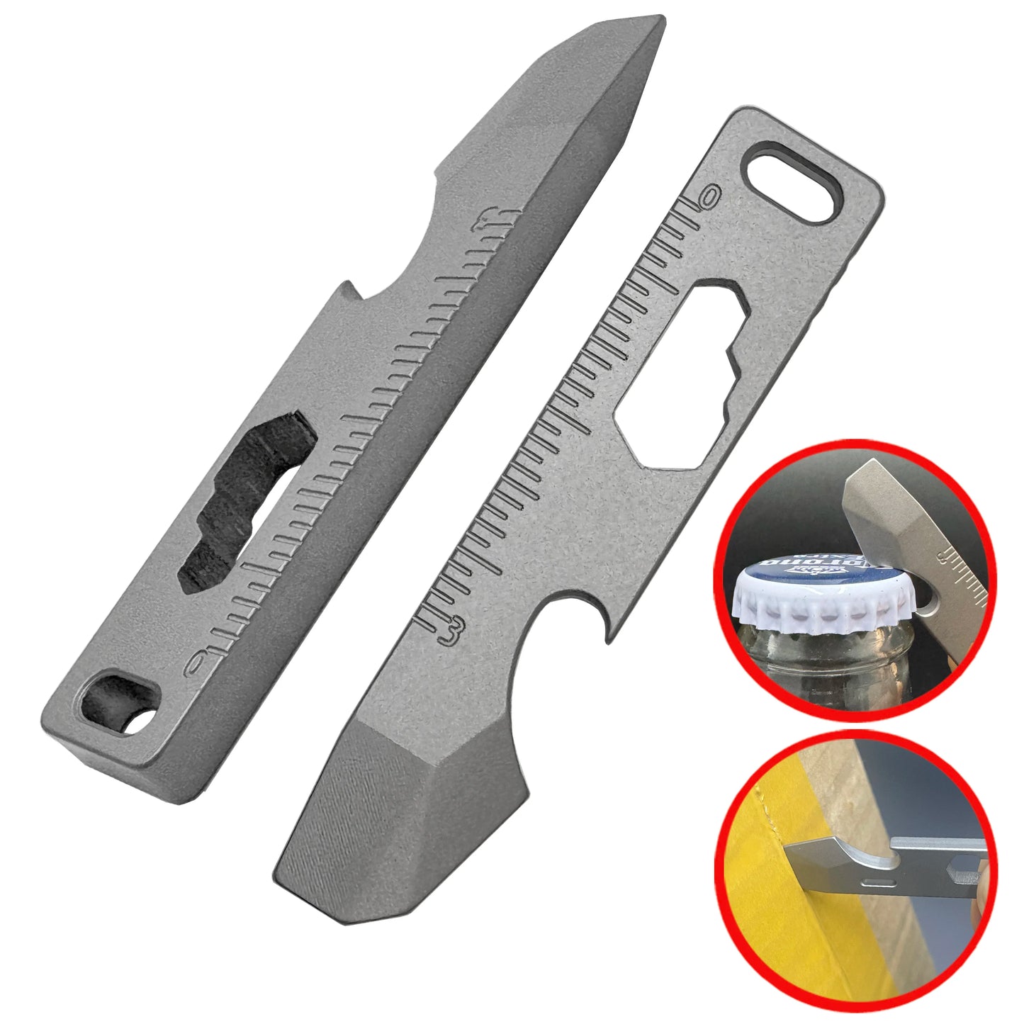 Mini TC4 Titanium alloy crowbar Opener