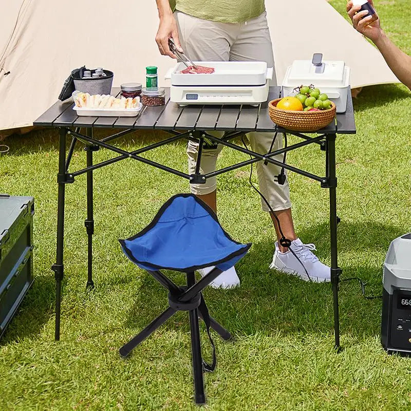 Outdoor Leisure Portable Folding Chair Three-Legged Stool