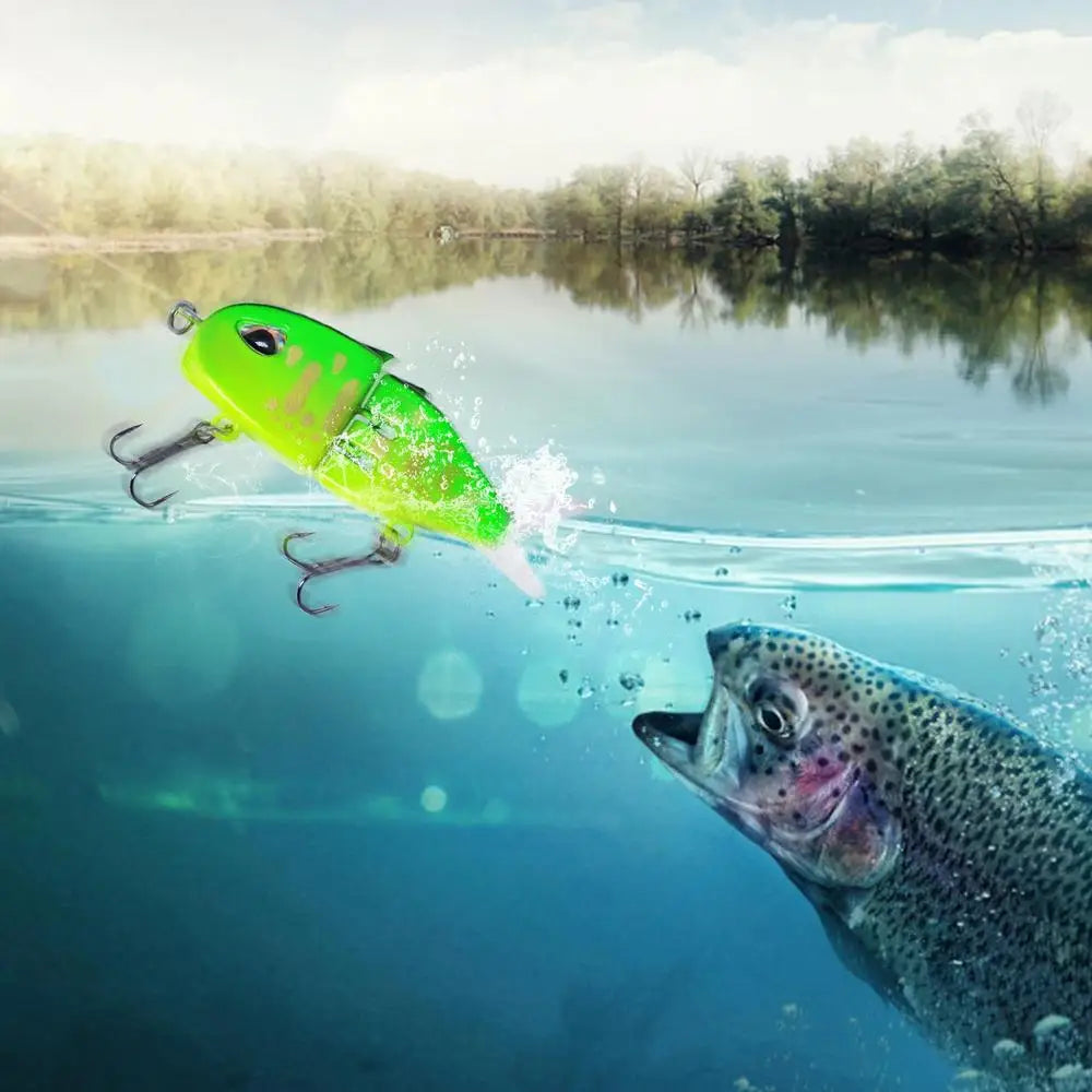 60mm Fishing Lures Freshwater Saltwater Realistic double hook small Swimbait