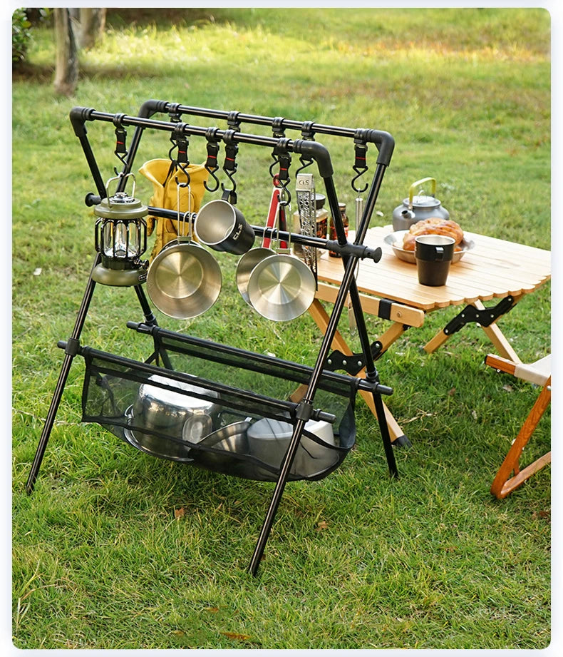 Outdoor Foldable Storage Rack,