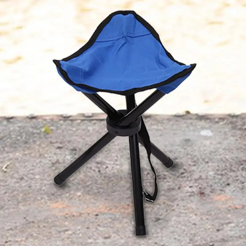 Outdoor Leisure Portable Folding Chair Three-Legged Stool