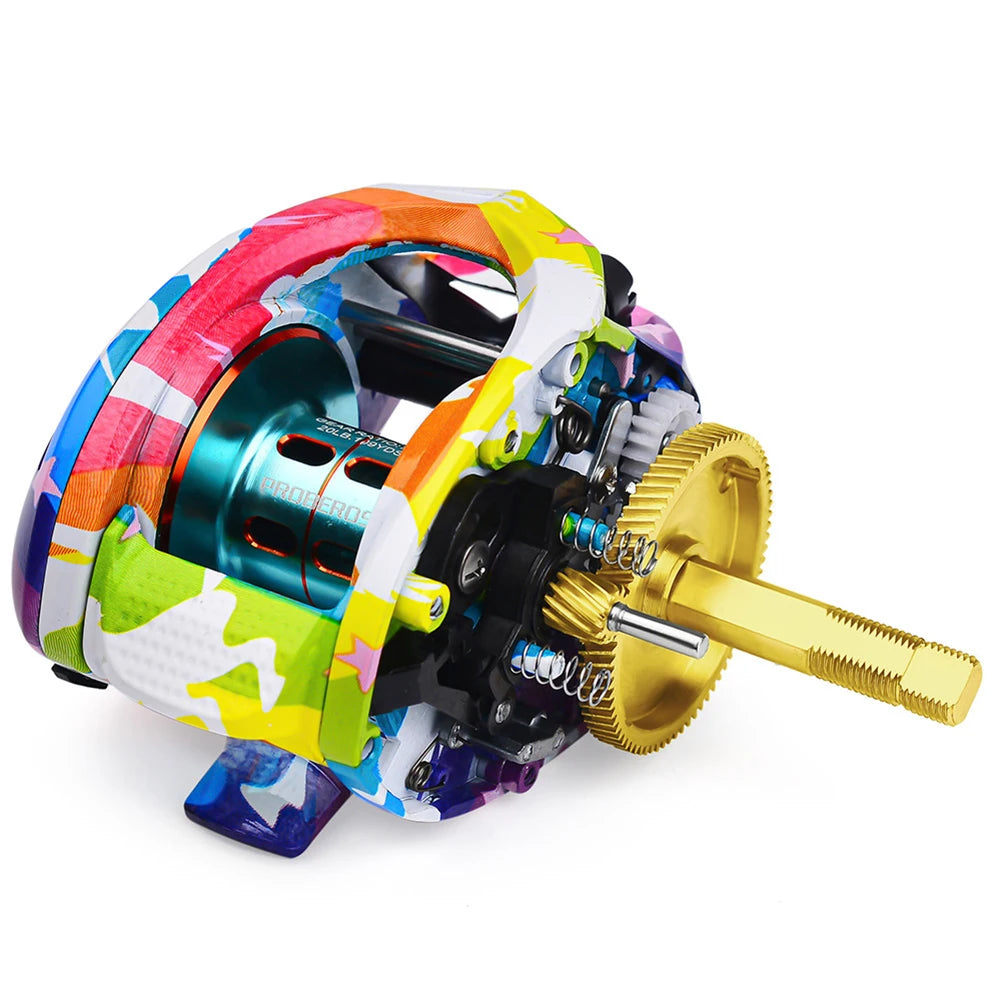 7.2:1 Gear Ratio 5+1 BB 8KG Ultra Smooth Powerful Freshwater Fishing Reels