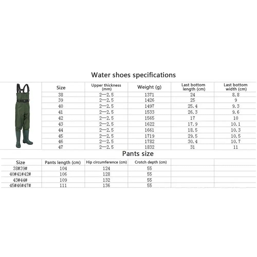 Fishing Jumpsuit Waders