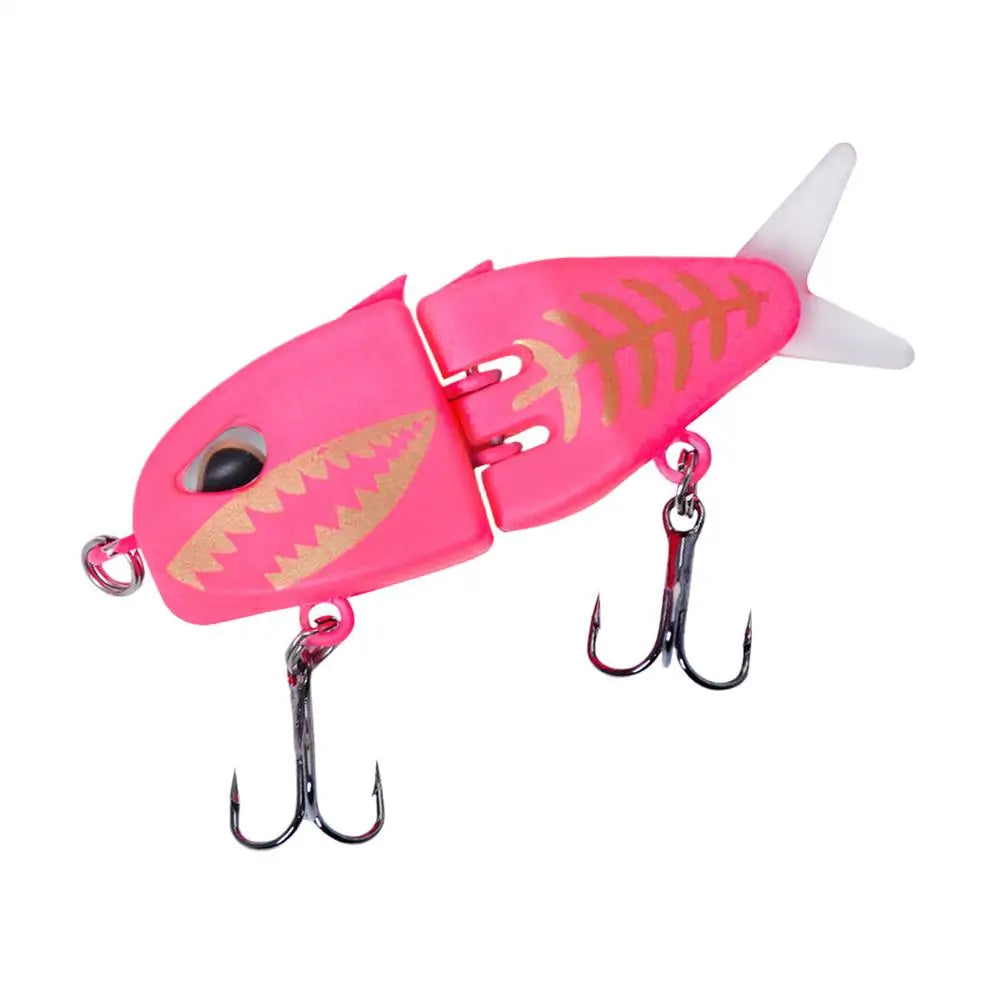 60mm Fishing Lures Freshwater Saltwater Realistic double hook small Swimbait