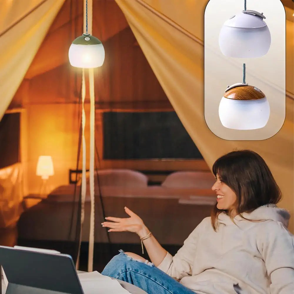 Camping Tent Light with Hook 4 Mode Adjustable LED Light
