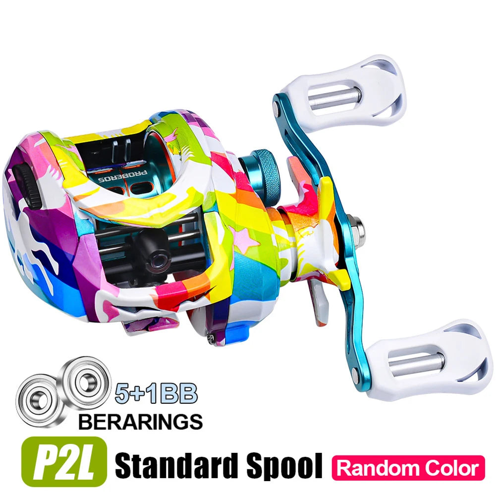 7.2:1 Gear Ratio 5+1 BB 8KG Ultra Smooth Powerful Freshwater Fishing Reels