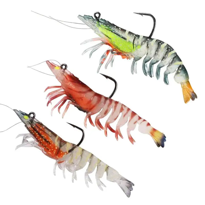 Robotic Swimming Lure 3X Shrimp Swimming Bait
