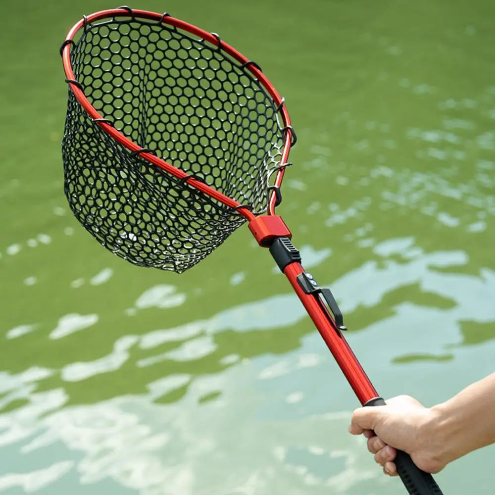 Foldable Fishing Net Portable   Lightweight Telescopic
