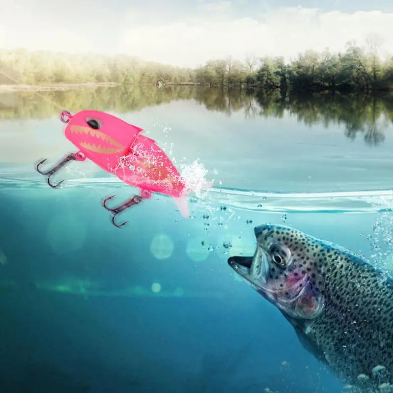 60mm Fishing Lures Freshwater Saltwater Realistic double hook small Swimbait