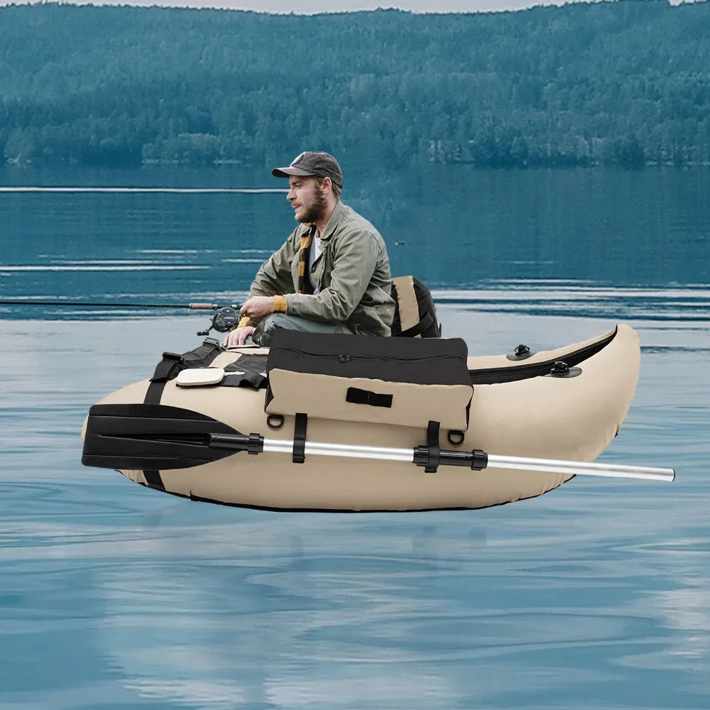 Fishing Float Tube 286 LBS Load Capacity Inflatable Boats