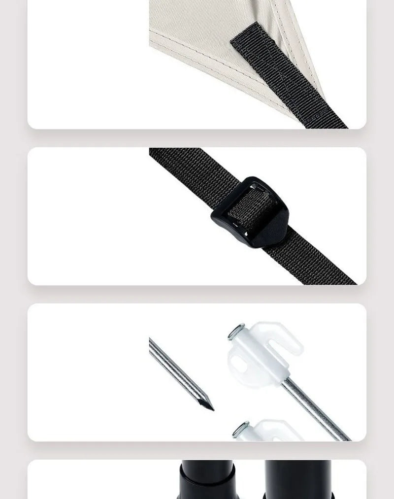 Outdoor Portable Hexagonal Sunshade Canopy