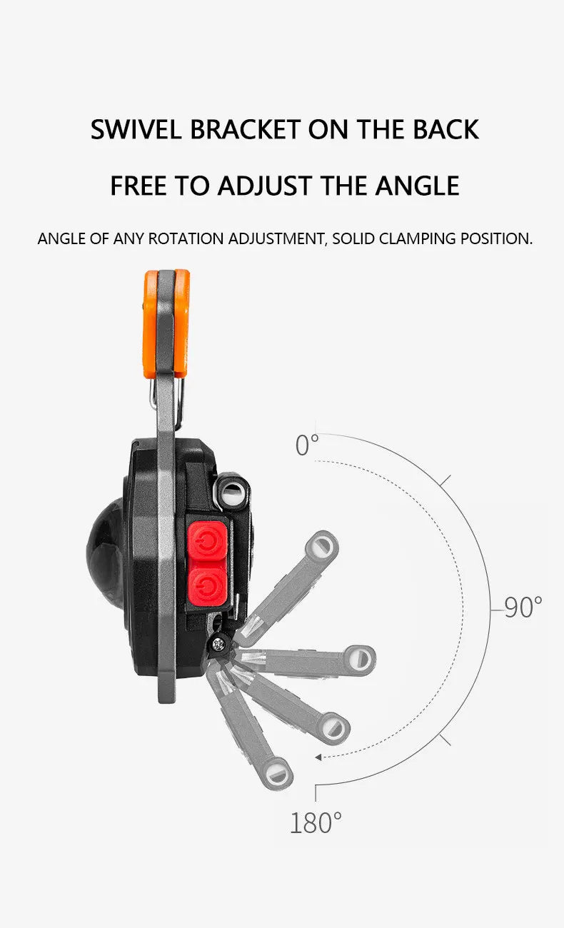 Multi-functional keychain flashlight, mini tool, bottle opener