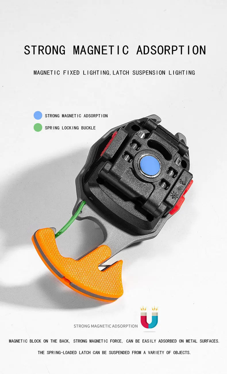 Multi-functional keychain flashlight, mini tool, bottle opener