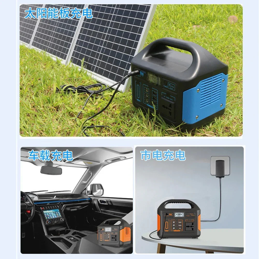 100W500W/300W 460Wh/230Wh/76Wh LiFePO4 Portable Power Station