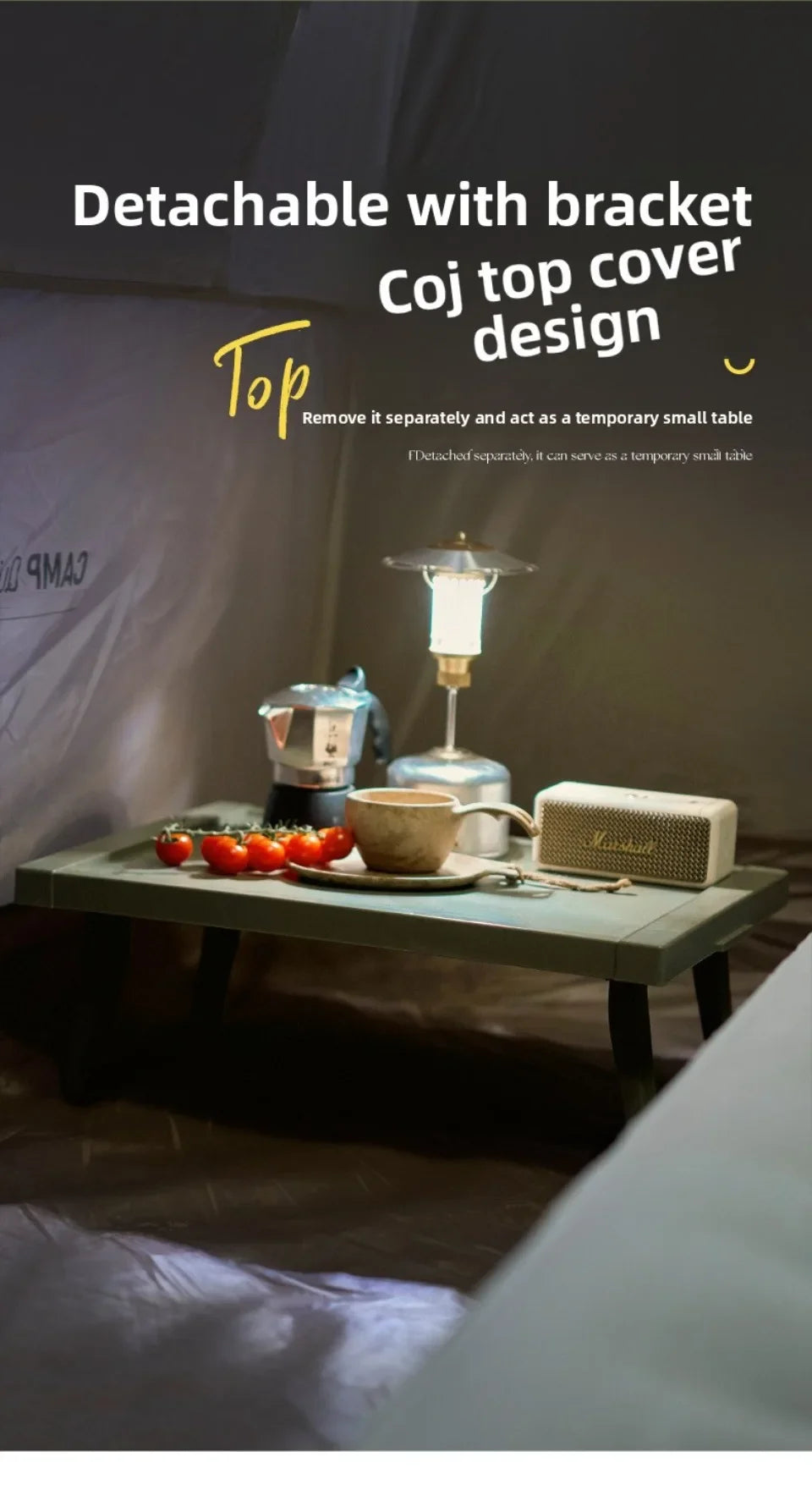 Folding   Multifunctional Camping Food Storage Box