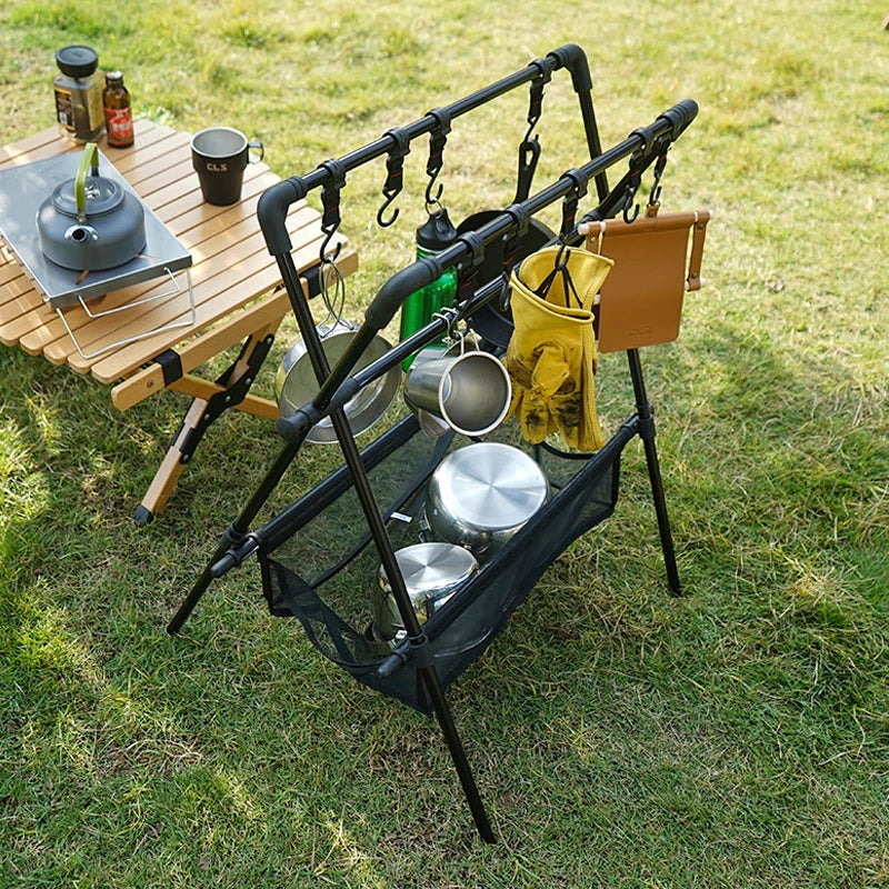 Outdoor Foldable Storage Rack,