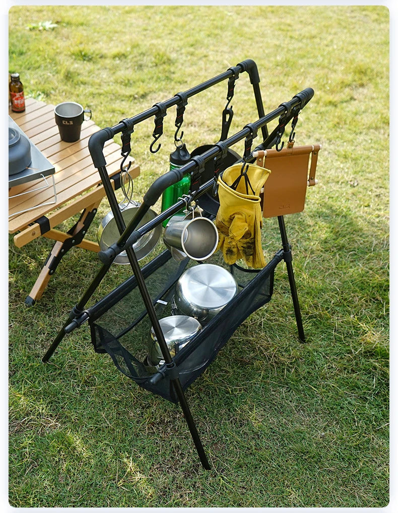 Outdoor Foldable Storage Rack,