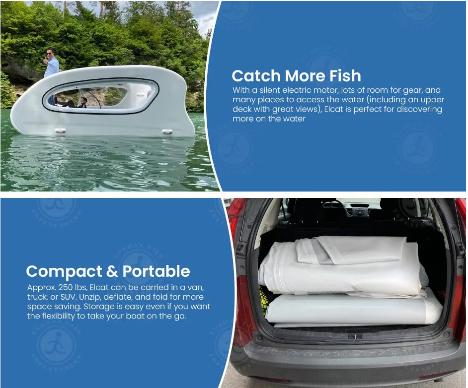 Portable Floating Water Platform Pontoon House Boat All-Electric Solar Powered