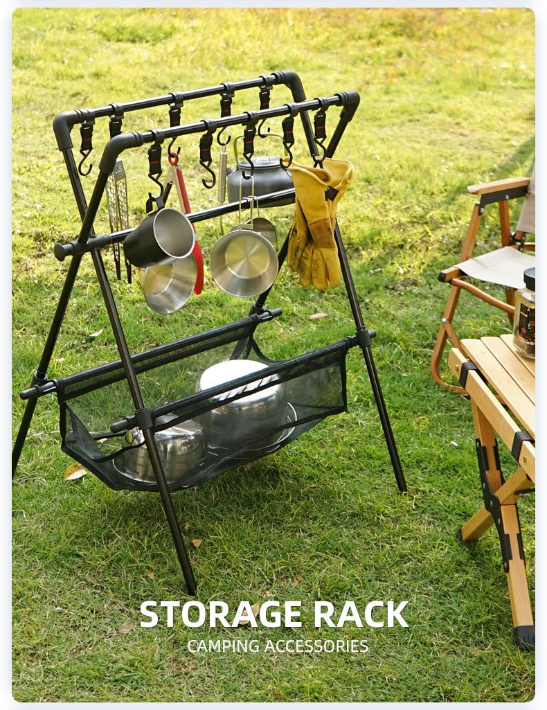 Outdoor Foldable Storage Rack,