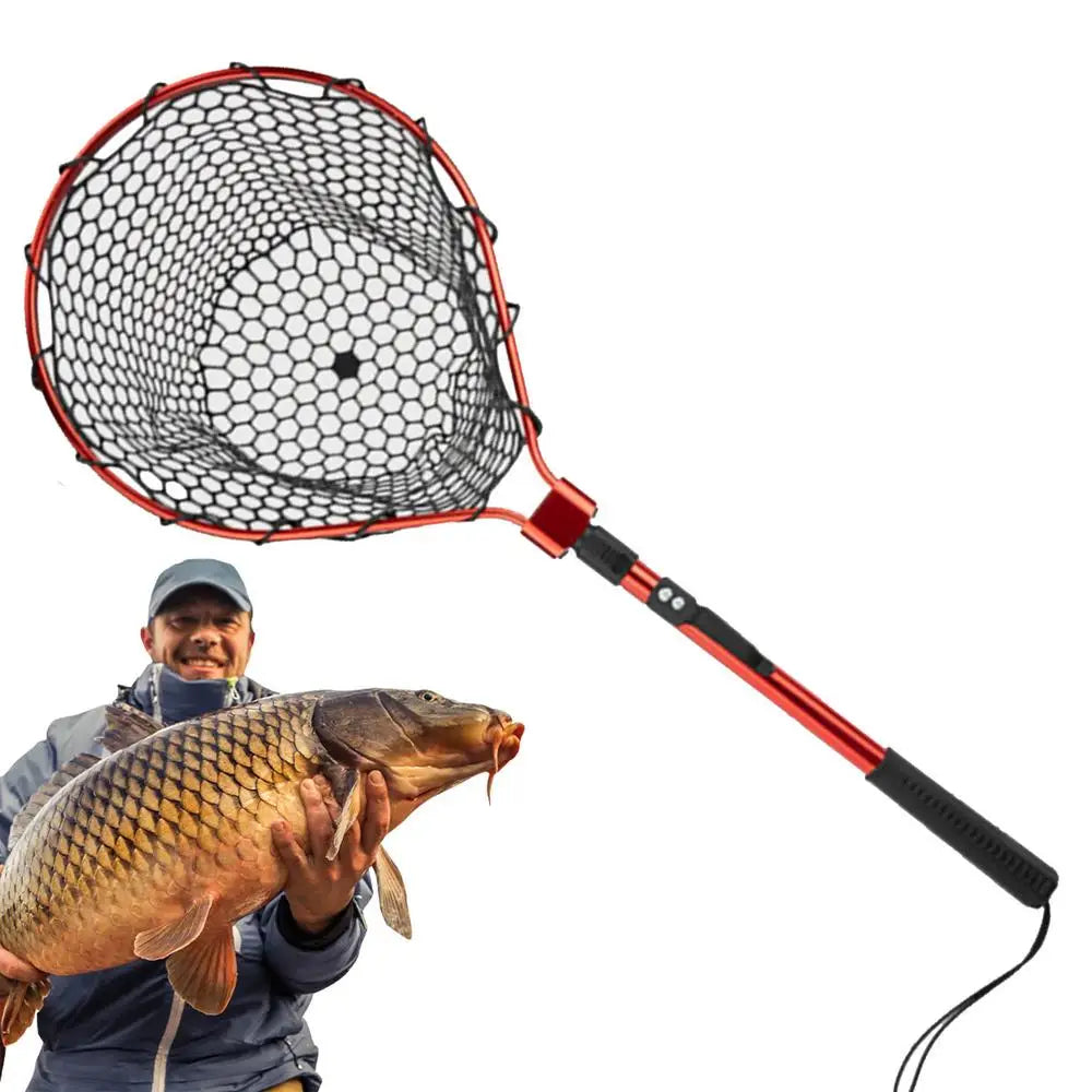 Foldable Fishing Net Portable   Lightweight Telescopic