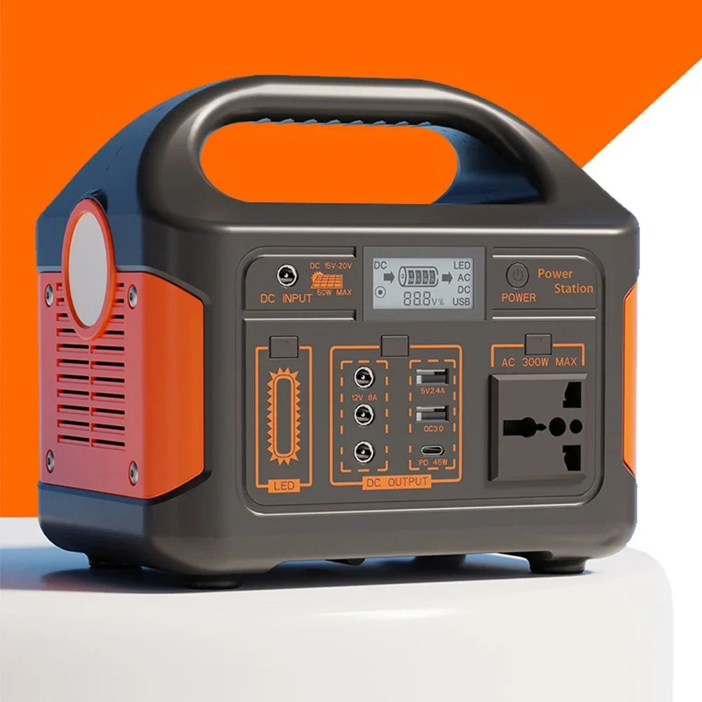 100W500W/300W 460Wh/230Wh/76Wh LiFePO4 Portable Power Station