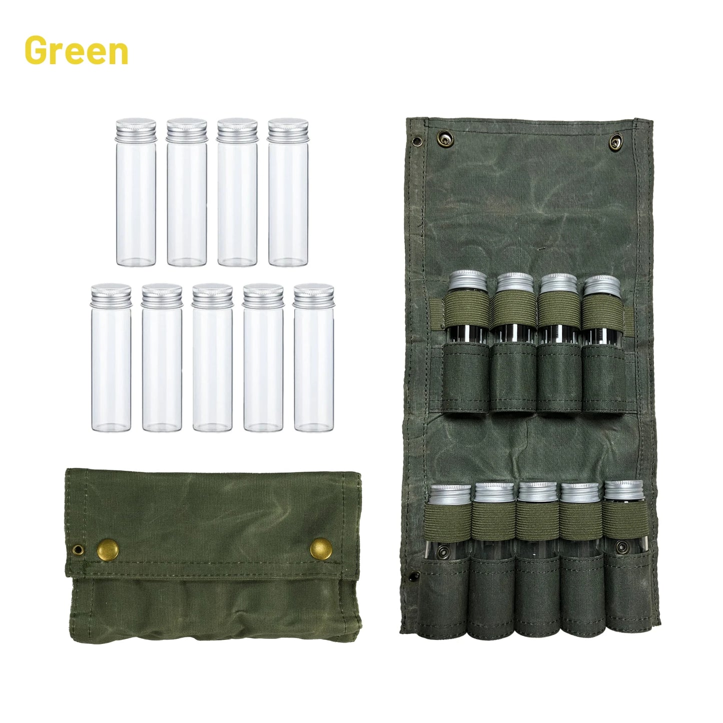 Camping Spice Containers with Vacuum Seal